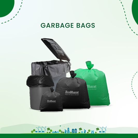 EcoBharat Bio-degradable and Compostable Bags | Garbage Bags